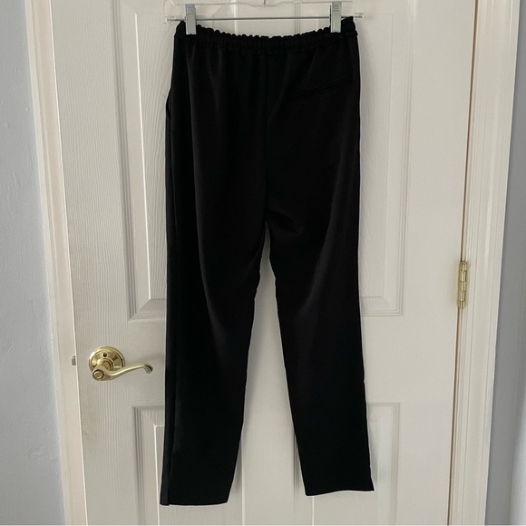 Zara Black Drawstring Trouser - Picture 4 of 5